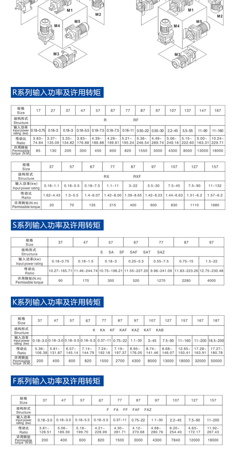 雷奧哈德S系列斜齒輪-蝸輪蝸桿減速機(jī)